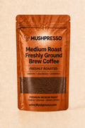 Medium Roast Mushroom Coffee (Freshly Ground, Brewing Coffee)